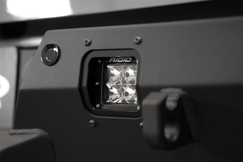 Chevrolet Silverado 2500 Bumper - Rear - Addictive Desert Designs - Phantom, Hammer Black, 2-Stage Powder Coat Finish - Satin Black - 2024+